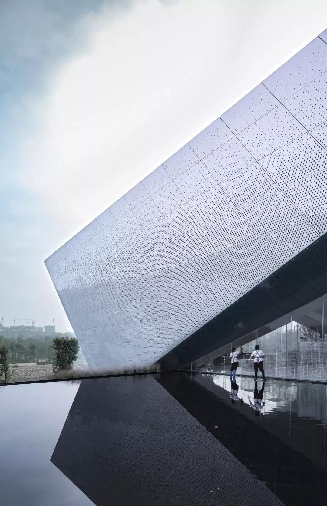 幕墙效果 by远洋70net永乐高修建设计